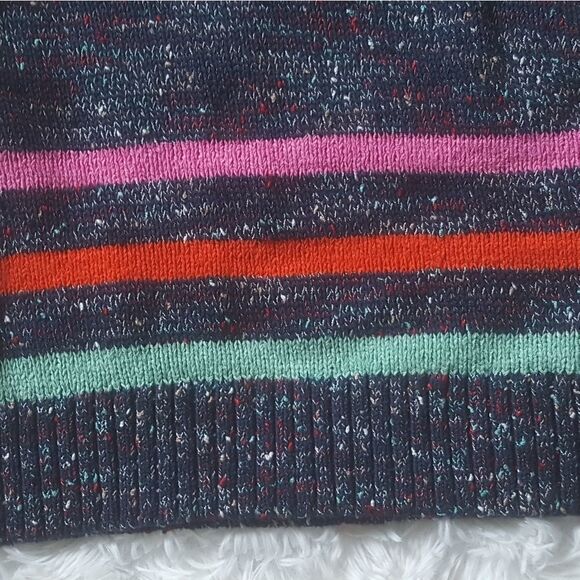 Lou & Grey by Loft Striped Sweater Sleeveless Tank Top Size XS New with tags NWT - Picture 3 of 5